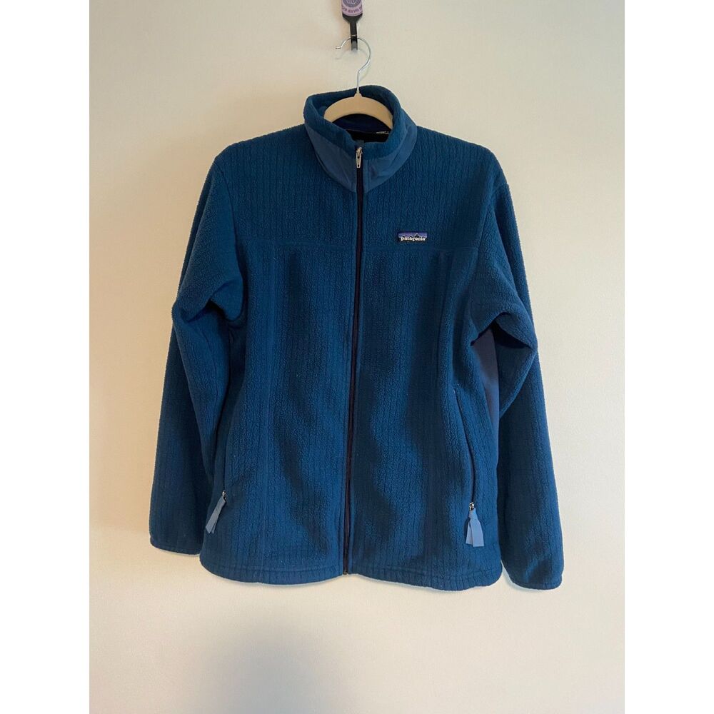 VINTAGE PATAGONIA 90's R Polartec Waffle Women's Full Zip 21351D Medium